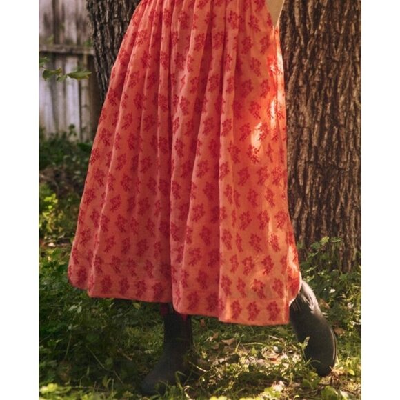 💕THE GREAT.💕 The Camelia Dress ~ Begonia Size 2 = Medium NWT - Picture 6 of 16